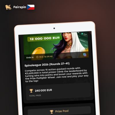 Fairspin Casino promo nabídka uvítací free bet po prvním vkladu od 20 CZK