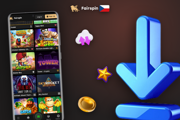 Fairspin Casino iOS instalace přes Safari s možností Přidat na plochu na iPhonu