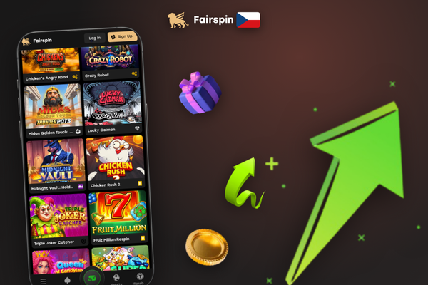 Fairspin Casino online app s oknem živého chatu a česky mluvícím operátorem